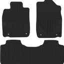Car Floor Mats Custom Fit for Lexus ES ES300 ES330 ES350 ES300h 2013-2018 Black Rubber Auto Liner Mats All Weather Protection Heavy Duty Odorless