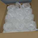 12pcs Small Glass Cylinder Vases for Centerpieces, 4 Inch Clear Flowers Vase for Wedding Decorations, Glass Hurricane Candle Holder for Home Decor Table Centerpiece