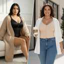 YIANNA Fajas Colombianas Moldeadoras Postpartum Tummy Control Shapewear for Women Body Shaper Girdles Compression Garment (Black, XXL)