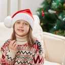 LMLALML Christmas Hats for Women, Kids and Men Elegant Knitted Warm Funny Beanie for New Year Festive Holiday Party (One Size)