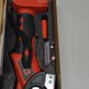 Cordless Electric Scissors Fit for Milwaukee 18v Battery 440RPM Rotary Cardboard Cutter For Fabric Carpet Plastic(Battery not included, Added replacement blade)