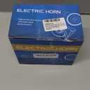 Electric Horn Autorder Car Horn Kit for Toyota RAV4 2025 2024 2023 2022 2021 2020 2019 Accessories 12V Snail Horn Waterproof High Low Tone Car Trumpet Replacement (Black), Standart Sizes