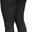 Avanova Butt Booty Lifting Leggings for Women High Waist Sexy Workout Athletic Gym Legging Pants Black Small