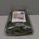 MIULEE Velvet Curtains 84 inches 2 Panels - Luxury Blackout Curtains for Bedroom Living Room Thermal Insulated Super Soft Window Drapes Rod Pocket & Back Tab, Olive Green, W52 x L84 inches