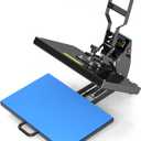 Delclynee 16" x 24" Slide Out (12.25") Heat Press Machine for T Shirts, Clamshell Pull Out Lower Platen, Industrial-Quality Digital Sublimation Printer for Heat Transfer Vinyl