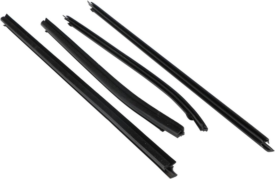 Artudatech 4PCS Weatherstrip Fits for Isuzu Dmax 2012 2013 2014 2015 2016 2017-2018 8-98052197-2
