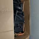 MAMIZO Foldable Dog Stroller for Medium Small Dogs Cats Up to 55 Lbs, Aluminum and Carbon Steel Frame Pet Stroller, Height-Adjustable Handle Puppy Strollers with Zipperless Design, Shock Absorbers (Black)