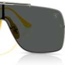Ray-Ban Unisex Rb3697m Scuderia Ferrari Collection Square Sunglasses