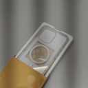 Miracase for iPhone 16 Pro Max Case 6.9'', [Bubble Free] Full-Body Bumper Phone case with Built-in Full Glass Screen &Lens Protector,Compatible with MagSafe,Drop Proof 16 Pro Max Cover,Clear Glitter