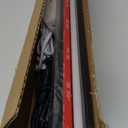 HAMRVL Black LED Recessed Lighting Kit - 6 Pcs 16in DC12V Warm LED Light with Smart Switch, 3000k Self-Adhesive Wall Panel Lights for Wood Slat Wall Panels, Headboards, Stairs, Under Cabinet Lighting