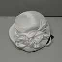 VECRY Womens Church Baptism Wedding Cloche Hat Tea Party Derby Dress Bowler Hats