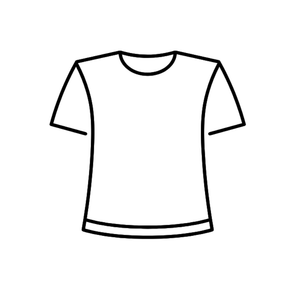 Men's Black T-Shirt 3XL