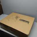 Livofloral Farmhouse Night Stands with Charging Station, End Tables with LED Lights, Bedside Table with Charger Station, Side Tables for Living Room with Storage & Barn Door, Rustic Brown End Table