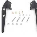 FJ Cruiser Led Light Bar Mount Roof Rack Mounting Brackets Upper Windshield A-Pillar 52" Straight Curved LED Light Bar Bracket for 2007-2014 Toyota FJ Cruiser