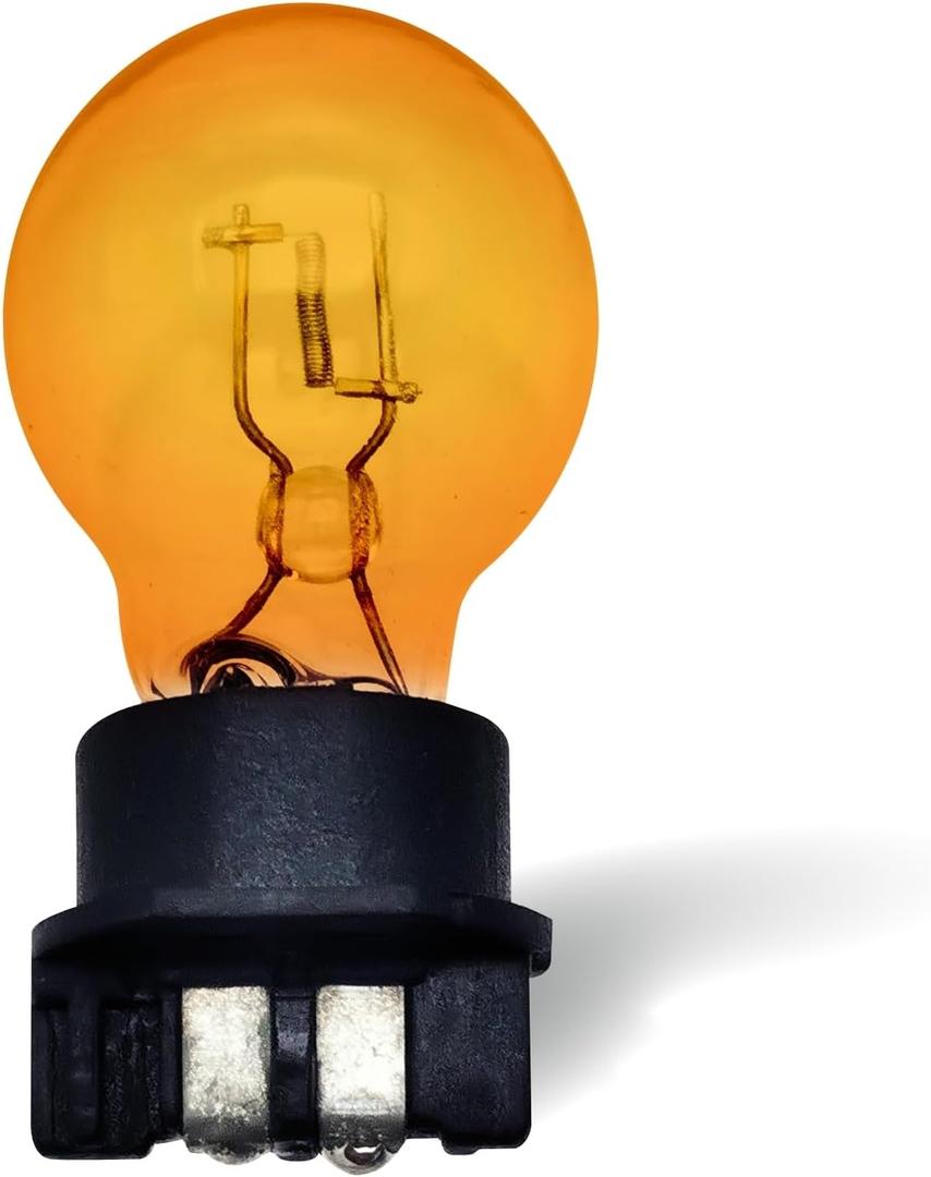 PWY24W 24W Yellow/Amber Fog Light Bulb,Front Turn Signal Lights Replacement for Cars,Upgrade Head Light Bulb Driving