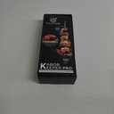 CLICK IT BBQ - Kabob Keeper Pro - Bamboo Skewers - Kebab Skewers with Innovative Stopper Disks to Lock Food in Place - 100 Count