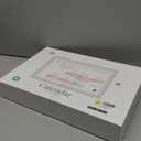 Digital Calendar, 15.6 Inch Wall Planner Electronic Calendar & Chore Chart, Smart Touchscreen Interactive Display for Family Schedules, Great for Organizing Your Routines, Wall & Desk Mountable (White)