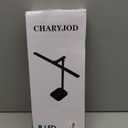 LED Desk Lamp for Office Home, Height Adjustable Architect Desk Light with USB Adapter, Stepless Dimming Desk Lamp Light for Reading, Study, Workbench (Black)