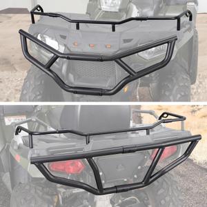 Bumper Kit & Rack Extender Front & Rear Kit for Polaris Sportsman 570 450 2014-2022, A & UTV PRO Steel Brush Guard Protector Accessories, Replace OEM # 2879716, 2879717, 2879715, 2879714, 4 Set