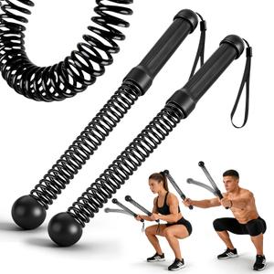 Battle Ropes Cordless & Ropeless for Home Gym  Portable Workout & Exercise Rope for Strength Building, HIIT & Low-Impact Training