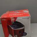 Frigidaire Counter top Portable, 26 lb per Day Nugget Ice Maker Machine (Red Stainless Steel)