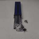 Adjustable Closet Rods for Hanging Clothes 17 to 108 inch Black Heavy Duty clothes rod for closet, Laundry, Bathroom, RV Closet Organization and Storage(Extra long)