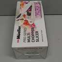 Mueller Pro-Series 10-in-1, 8 Blade Vegetable Chopper, Onion Mincer, Cutter, Dicer, Egg Slicer with Container, French Fry Cutter Potatoe Slicer, Home Essentials & Kitchen Gadgets, Salad Chopper (8 Blade, White Sand/Gray)