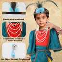 Ezuwail Lord Krishna Costume for Baby Boy Janmashtami, Krishnaleela & Kanha Dress Kids with Dhoti Set (Yellow)