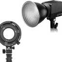 IFOOTAGE SL1 60DN LED Video Light with Mini Bowens Adapter, CRI 98/TLCI 99/12200 LM, 70W LED Continuous Video Light with 5600K Daylight