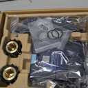 Moen Flo Smart Water Monitor and Automatic Shutoff Sensor, Wi-Fi Connected Water Leak Detector for 1-Inch Diameter Pipe, 900-006