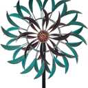 Stargarden Metal Wind Spinner,Two-Way Wind Sculptures,360 Degrees Kinetic Wind Spinners for Yard and Garden