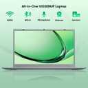 15.6" Full HD Laptop with 16GB RAM 256GB SSD,Laptop Computer, Dual-core 6500Y Processor Up to 3.4GHz,WiFi5,USB-C, Poratable Business and Student Laptops,Sliver