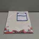 Holiday Present Stationery - 80 Sheets - Red Bow & Candy Cane Holiday Design with Snowflake Border, Festive Printable Paper for Christmas Letters & Party Invitations - 8.5 x 11