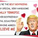 3 x Funny Valentines Day Card for Boyfriend, Sweet Valentine's Day Gifts for Boyfriend, Romantic Anniversary Birthday Card Gifts from Girlfriend, Love Card for Men Him (FY-183)