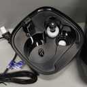 ROSEKM Humidifiers for Bedroom (1.1L), Small Cool Mist Humidifier for Home Plant and Baby Nursery, Quiet Ultrasonic Humidifier with 360 Nozzle, Auto Shut-Off, Filterless, Black