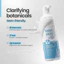 natural outcome Teen Skin Face Wash | Gentle Foaming Daily Boys & Girls Facial Cleanser Lotion | Natural Non-toxic Ingredients | For Teens, Preteens & Kids Looking to Prevent Acne | 5 oz
