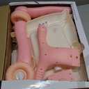 QDRAGON 3 in 1 Baby Walker and Activity Center for Girl, Learning to Walk, Sit to Stand, Early Educational Push Toys with Music Panel for Infant Toddler 12+ Months Pink