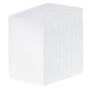 Paper Junkie 24 Pack Blank Books for Kids To Write Stories - A5 White Notebooks Bulk - Unlined Travel Journals Scrapbooks for Students Sketching (5.5x8.5 in) - Notebook Journal