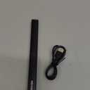 FUKKUDA Electric Arc Candle Lighter with Safety Switch - USB Rechargeable, Windproof & Flameless for Romantic Evenings, Valentine's Day Gift & Stocking Stuffer (Obsidian Black)