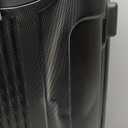 Kenneth Cole REACTION Out of Bounds Lightweight Hardshell 4-Wheel Spinner Luggage, Midnight Black, 20-Inch Carry On