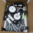 Adjustable Dog Wheelchair for Back Legs Mobility Support Lightweight Pet Wheelchair for Disabled Hind Legs Walking Stable Dog Cart for Pets, Pink (Small) (White 2XS for 6.6-11lb)