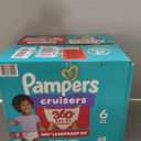Pampers Diapers - Cruisers 360 - Size 6, 48 Count, Babyproof up to 100% Leakproof Pull-On Diaper