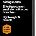 Fiskars 7–13 ft Extendable Tree Pruner, Telescoping Pole Pruner with 2 Cutting Modes for Fast & Powerful Cuts, Long Reach Tree Trimmer for High Branches & Tall Trees, Rotating Head, Garden & Yard Care