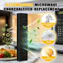 3-Pack WB06X10807 Microwave Charcoal Filter Replacement | Compatible with GE & Whirlpool Microwaves JVM2052SN1SS JVM2052SN2SS CVM521P2M5S1 JVM7195SK5SS PNM9216SK5SS PNM9216SK6SS JNM7196RW1SS
