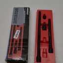 Neiko 00256A 1/2-Inch Drive Impact Extension Bar and Adapter Set, 5-Piece | Includes 5, 10, 15-Inch Extension Bars, Universal Joint, and Reducer