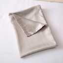 evolive Luxury 100% Tencel Material Silk Feel Cooling Breathable Pillow Cover/Pillowcases (Silver Grey, 21X54 Body Pillow Cover)