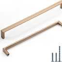 10 Pack 7.5 Inch(192mm) Kitchen Cabinet Handles Champagne Bronze Cabinet Pulls Kitchen Cabinet Hardware Drawer Pulls for Cupboard Wardrobe