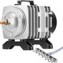 VIVOSUN Commercial Air Pump 634GPH, 25W, 40L/min 6 Outlet for Aquarium and Hydroponic Systems