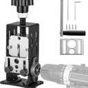 Manual Wire Stripping Machine 0.06-1'', Scrapping Copper Wire Stripper, Drill Powered Hand Crank Wire Stripper Tool for Leftover Cable Recycling