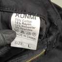 KUNMI Womens Classic High Waisted Skinny Stretch Butt Lifting Jeans Slim Fit Denim Pants (Large, Black)